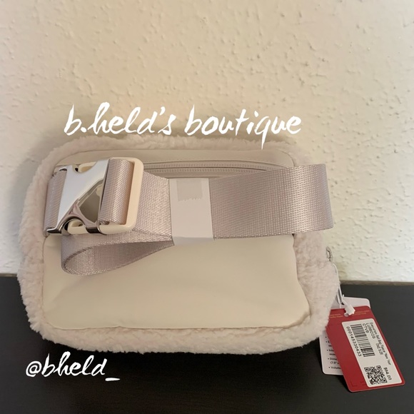 lululemon Lunar New Year Everywhere Belt Bag *Fleece Rabbit Plush Embroidery NWT - Picture 5 of 16